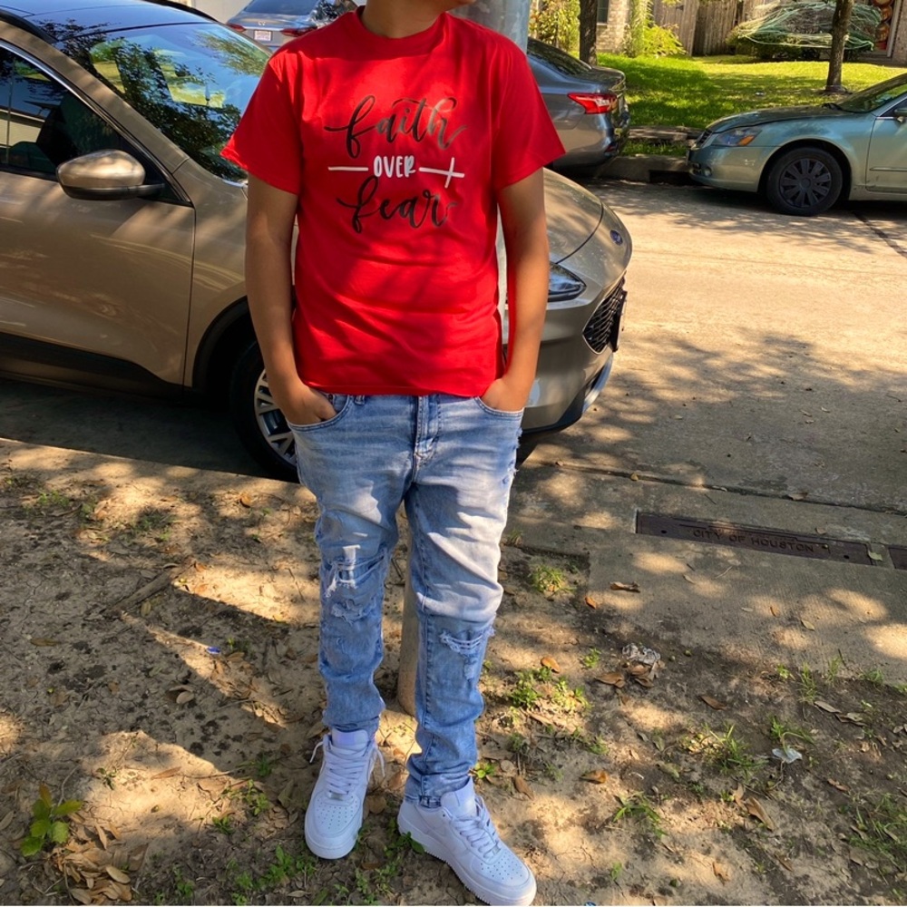 Faith over fear T shirt